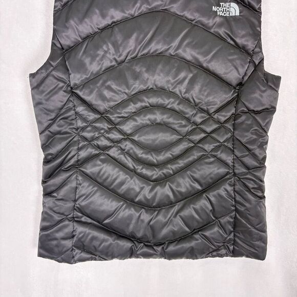 The North Face Black Quilted Goose Down Fit Puffer Vest Women's Size Small - Picture 9 of 12